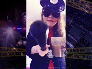 uniform fetish, mature, cop, female officer