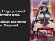 Preview 5 of [FayGrey] [Gremory mansion pt.1] Akeno takes your servitude test (Joi Ruin Cei Degradation).