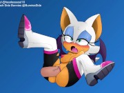 Preview 4 of Sexy Rouge the Bat gets dicked