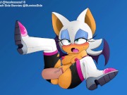 Preview 5 of Sexy Rouge the Bat gets dicked