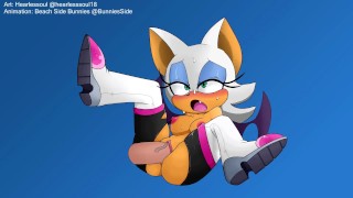 Sexy Rouge the Bat gets dicked