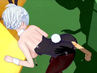 BUNNY GIRL SENRAN KAGURA MIYABI(3D HENTAI)