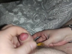 My long pointy nails make his little dick so hard *cumblast*