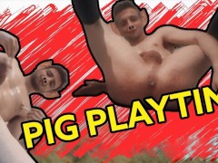 SHAMELESS PIG FIRST PORN! AMAZING!