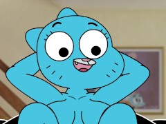 Nicole Watterson's advertencia - parodia animada del increíble mundo de Gumball