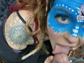 big eyes, big eyes pov blowjob, dreadlocks, cumshot