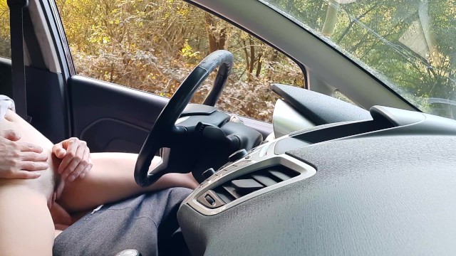 Public Dick Flash in Car. Gorgeous Stranger Girl Caught me Jerking off in Public and Helped Me. P. 1 