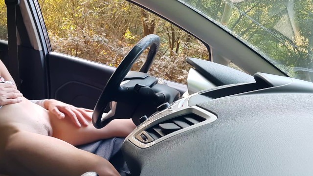 Public Dick Flash in Car. Gorgeous Stranger Girl Caught me Jerking off in Public and Helped Me. P. 1 