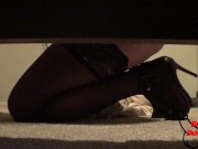 Preview 3 of Cuckold Watches Under the Bed While Wife Cheats!
