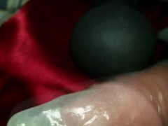 Slow Motion Cum Shot in Condom