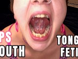 Lips Mouth Tongue Fetish