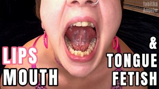 唇, 口, 舌, Fetish