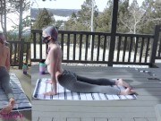 Preview 4 of Topless Outdoor Yoga In Colorado!