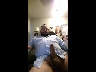 New Clear Fleshlight Gets Two Massive Creampies FromBig Cock