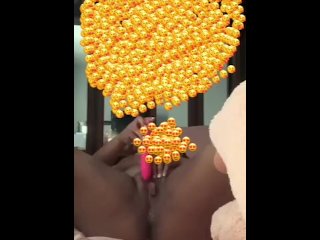 squirt, ebony, vertical video, pissing
