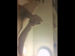 鏡に写って2倍のちんちんオナニーっ - Screenshot 9 of 16 - Bathroom