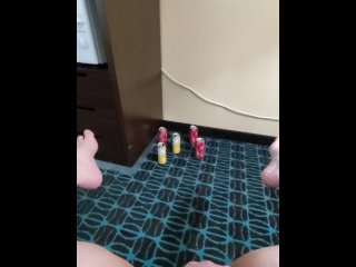 vertical video, carpet piss, solo female, hotel piss