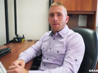 GRAB ASS - Scott Riley Works Hard To Keep Boss Adam Bryant Happy