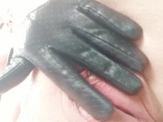 Preview 4 of Topless in PVC corset phone video
