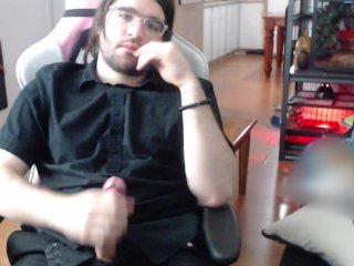 caught jerking off on webcam!