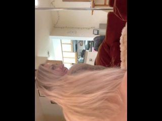 POV Tiny Blonde Thanks Her Daddy for_the Creampies