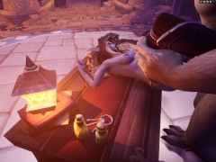 A huge warrior with a big dick fucks a juicy elf | warcraft porn