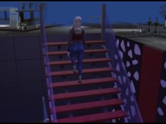 Sex at the disco. Girls in erotic clothes | wicked whims sims 4