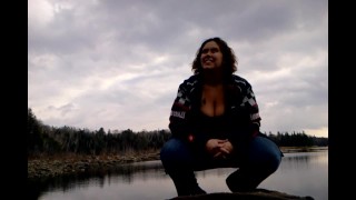 A Bbw Takes You Back To Nature