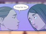 [MOTION COMIC] - Her StepDaughter - Part 3 - Futanari Milf Gets Laid By Her StepDaughter!!!