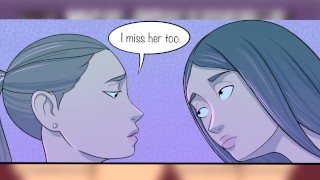 [MOTION COMIC] - Her StepDaughter - Part 3 - Futanari Milf Gets Laid By Her StepDaughter!!!