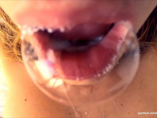 buble oral, cumshot, underwater cum, natural tits