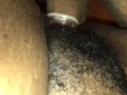 Preview 6 of Fucking black hairy pussy