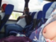 Bus Passenger Caught me Teasing my Body and he Helps me Squirt ...