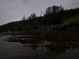 Thunderstorm Outdoor_Nude Adventures - Double Cumshot