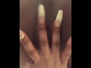 Teen touching wet lonely pussy