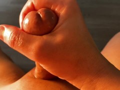 【無修正】エロASMR！媚薬オイルでパイパンちん◯を精子まみれにしてみた - Screenshot 11 of 16 - Japanese