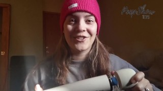 Toy Review - MY FAVORITE TOY! Magic Wand Rechargeable Cordless Vibrator, Courtesy of Peepshow Toys!
