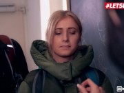 Preview 1 of HornyHostel - Sexy Ukrainian Teen Gets Fucked In A Hotel By Stranger - LETSDOEIT