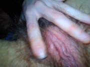 Preview 5 of Hirsute Hairy Solo ManyVids Onlyfans PAWG PinkMoonLust Smells Own Hairiest Pussy Touches Labia Lips