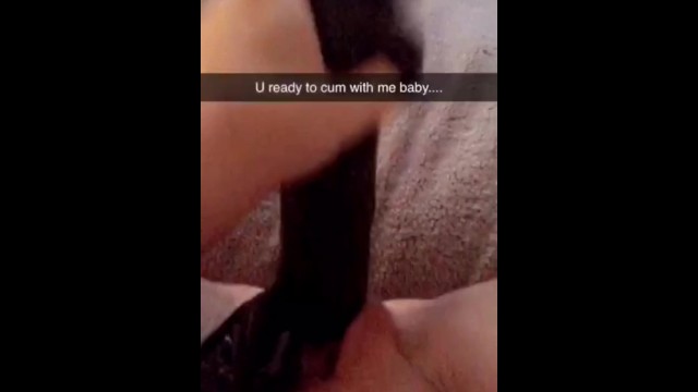 Sexting my Friends BBC Boyfriend on Snapchat & Squirting for him