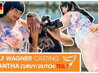 Chubby Samantha Kiss Gets Fucked Hard under the Sun in Public!Wolf Wagnerキャスティング
