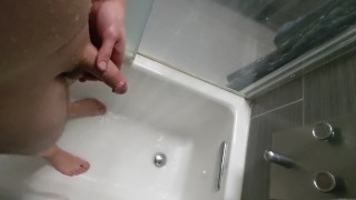 Plassen in de douche