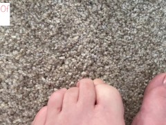 after workout, removing shoes, and knee high socks - glimpseofme