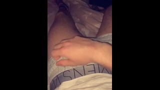 Young Jock Showing Soft Cock Playing With Cumulus Ready To Fuck Your Mouth In His Underwear