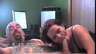 Missy And George's Blowjob And Facial In 2006 Retro Collection