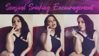 Sensual Smoking Encouragement Leads To POV Being Seduced And Persuaded To Start Smoking Again After Quitting