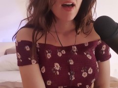 Video Cute girlfriend whispers to you how she wants you to lick her pussy - ASMR