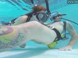 Minnie Manga, underwater, underwatershow, anal