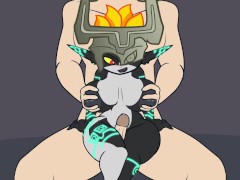 Stacked Midna Gives a Thighjob
