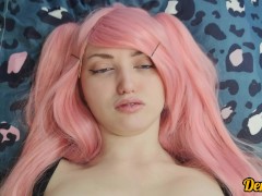 школьница с розовыми волосами трахается в попу делает минет и получает порцию спермы на личико - Screenshot 16 of 16 - Ass Fuck